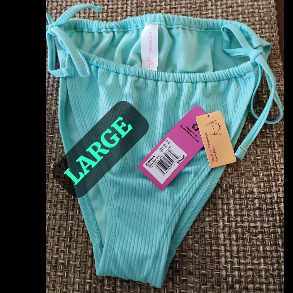 🕶SUMMER SALE 🕶 Kohl's Light Green Bikini - Picture 7 of 8
